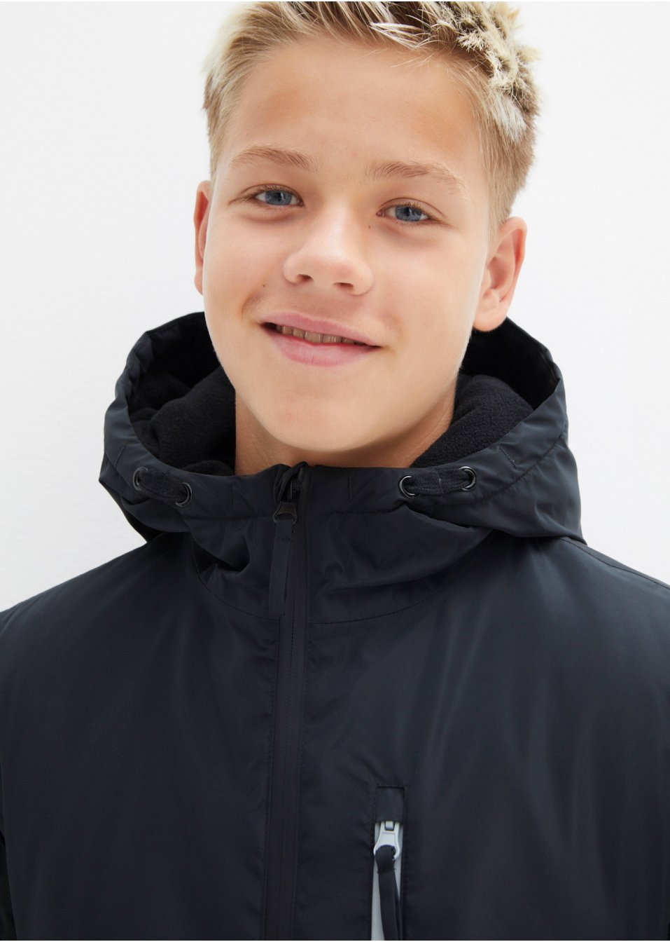 Veste hiver garçon, étanche et coupe-vent