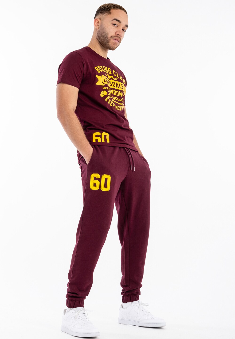 Lonsdale Herren Jogginghose normale Passform SUMBURGH