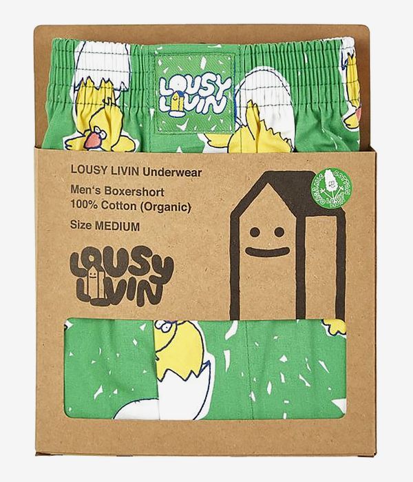 Lousy Livin Kueken Boxershorts (bright green)