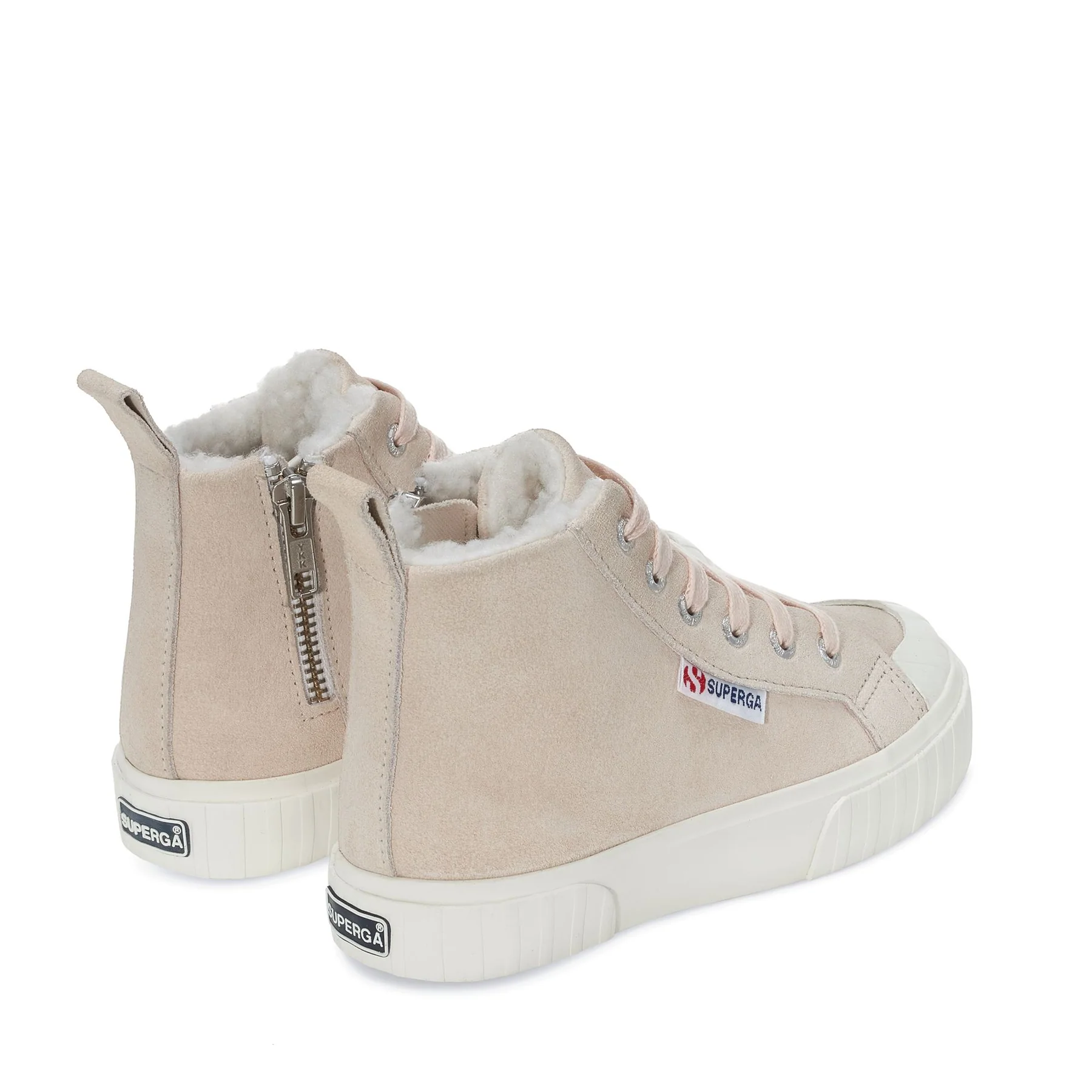 2696 KIDS STRIPE SUEDE-PINK ALMOND-FAVORIO