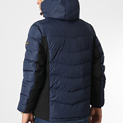 Doudoune Capuche Bolir Bleu Marine