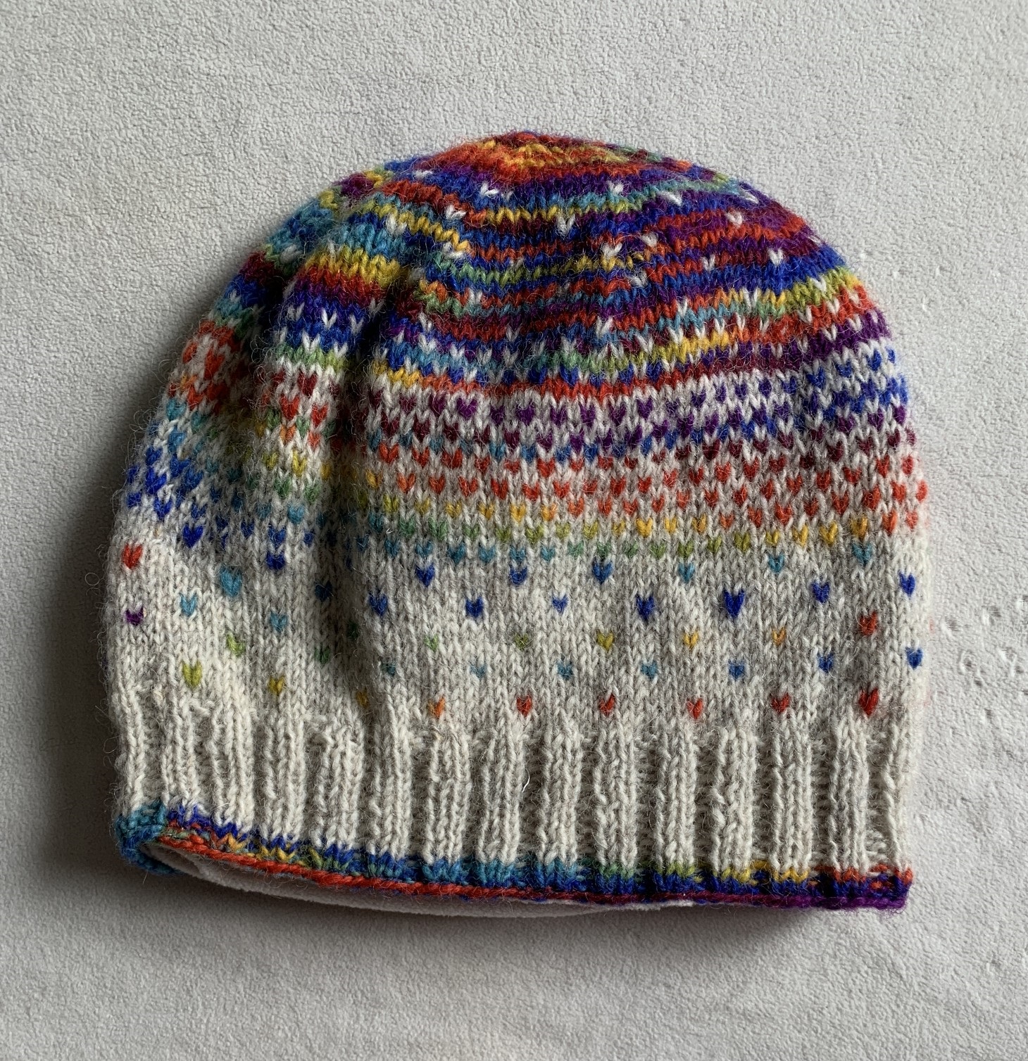 Strickmütze, beige, multicolor günstig bestellen