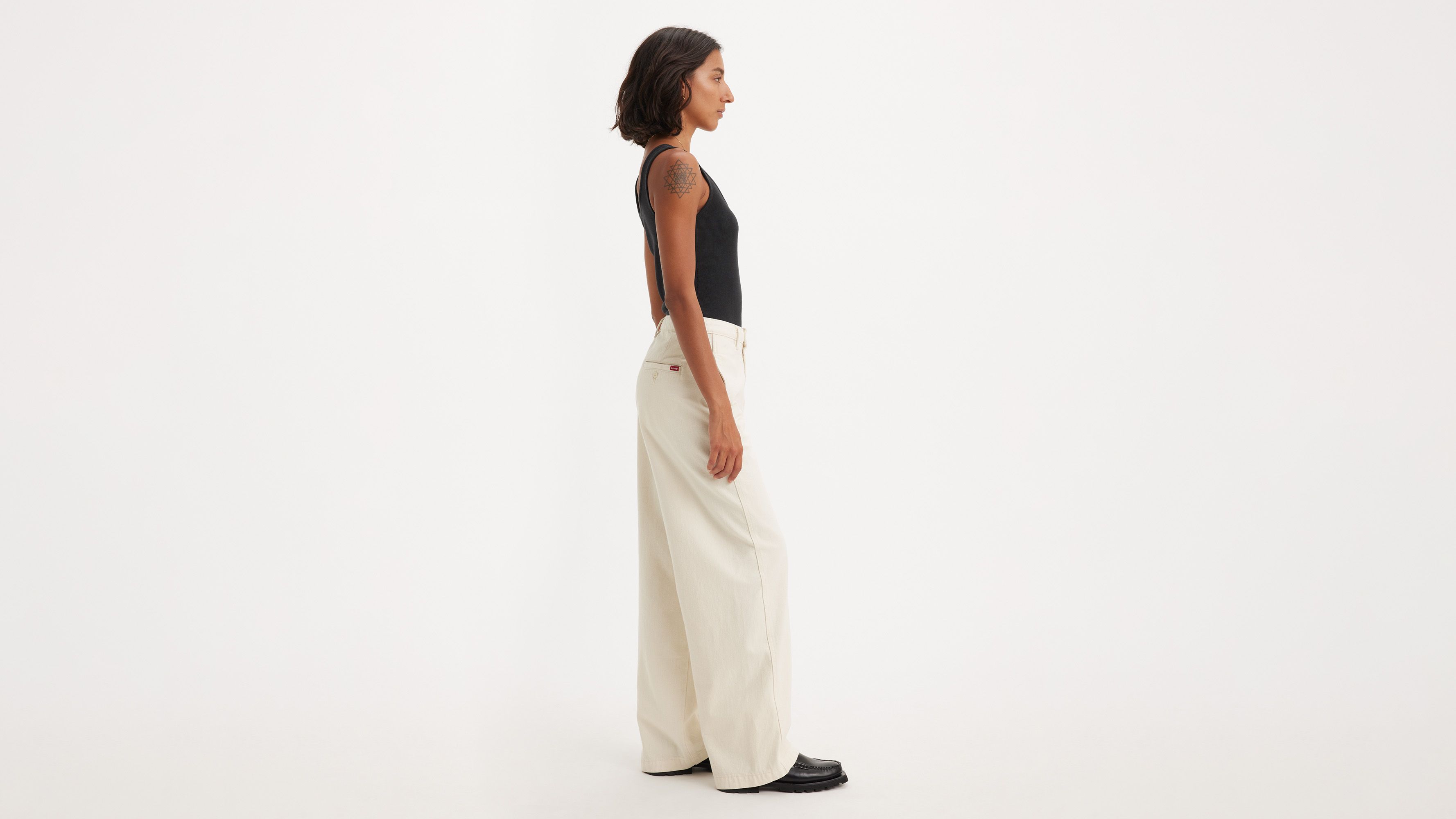 Levi's® WellThread® Pantalon souple - Soft Ceramic - Blanc