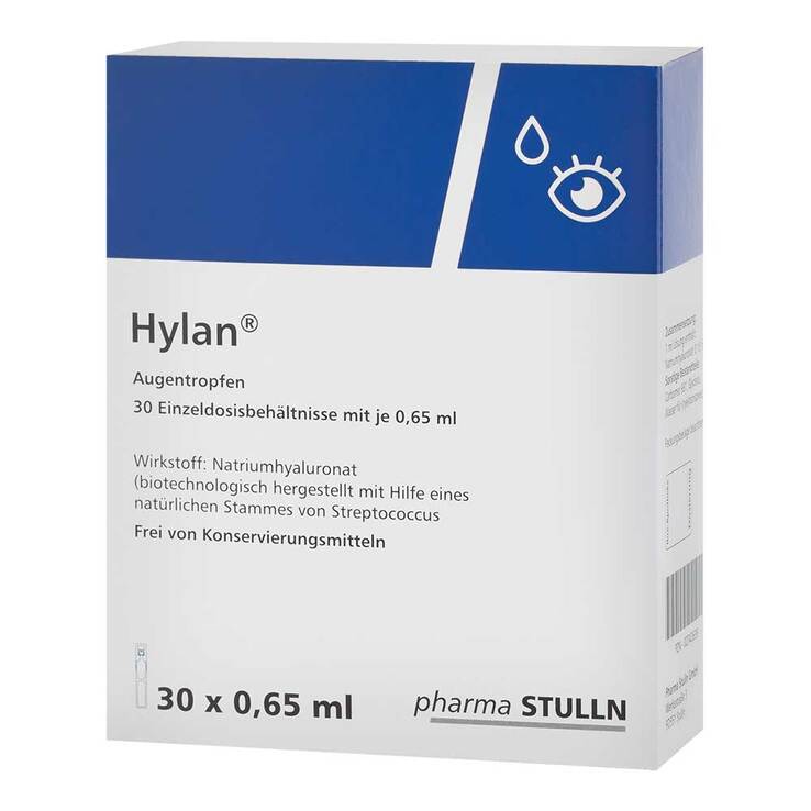 Hylan 0,65 ml Augentropfen, 30 St