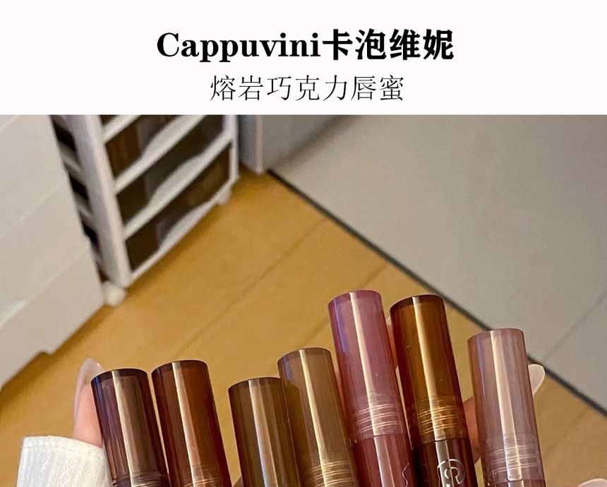 Cappuvini - Mirror Lava Chocolate Lip Gloss - 6 kleuren