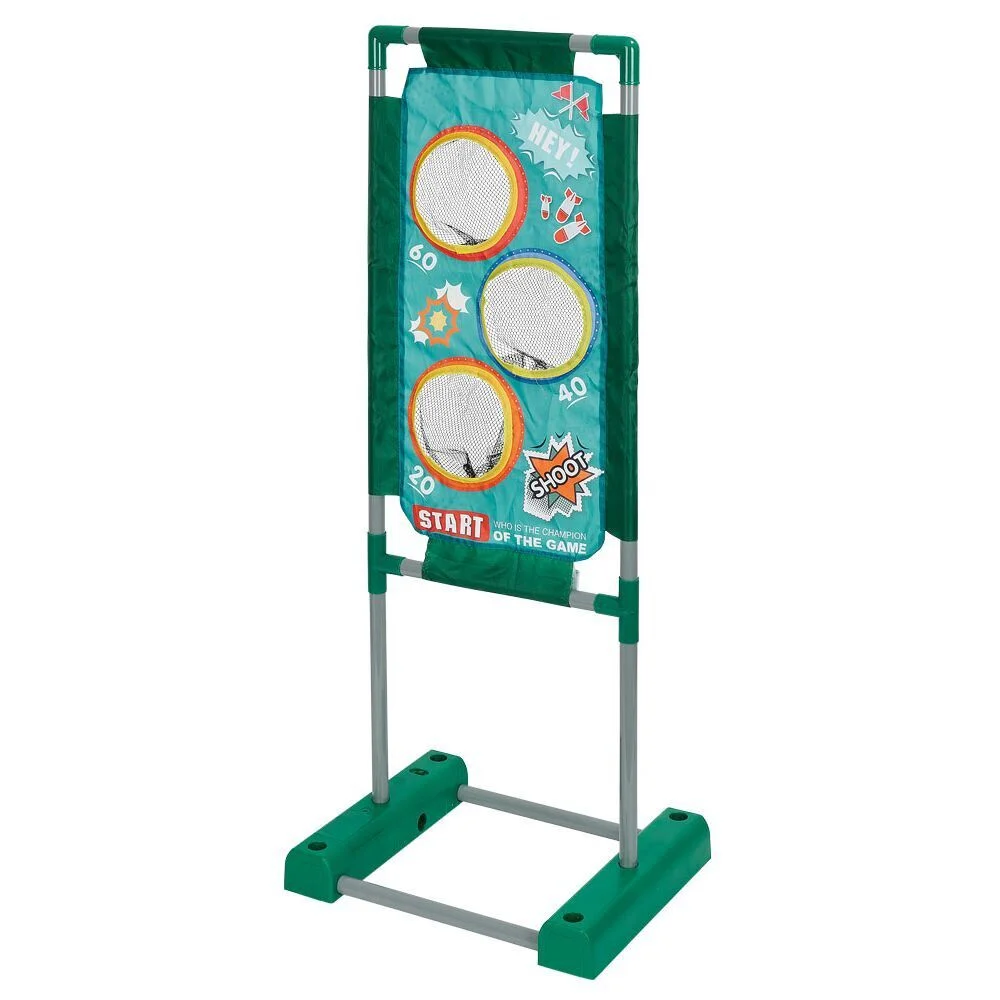 Pistolet à air comprimé avec cible mouvante et 10 balles