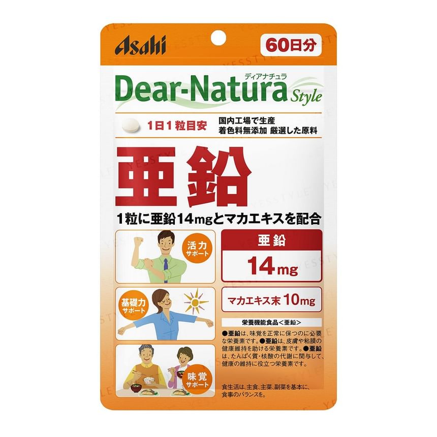 Asahi - Dear-Natura Style Zink 20 dagen
