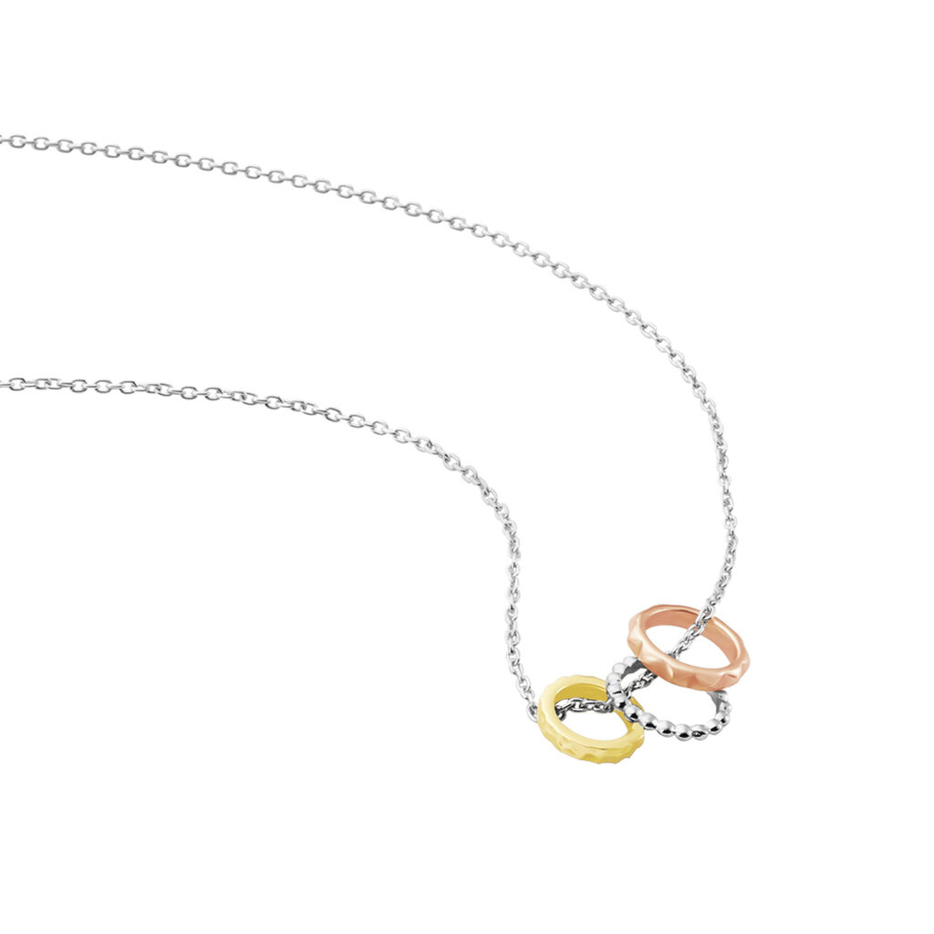 Collier Argent Tricolore Roderick