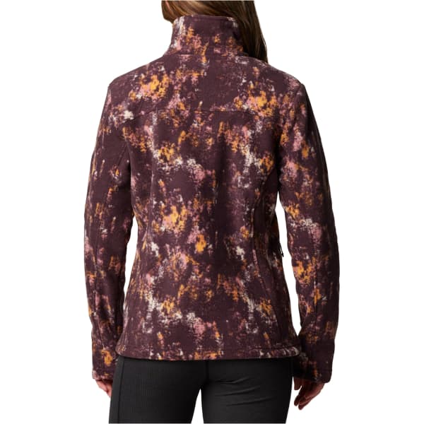 Veste polaire randonnée COLUMBIA W FAST TREK PRINTED JACKET MOONVISTA TIMBE