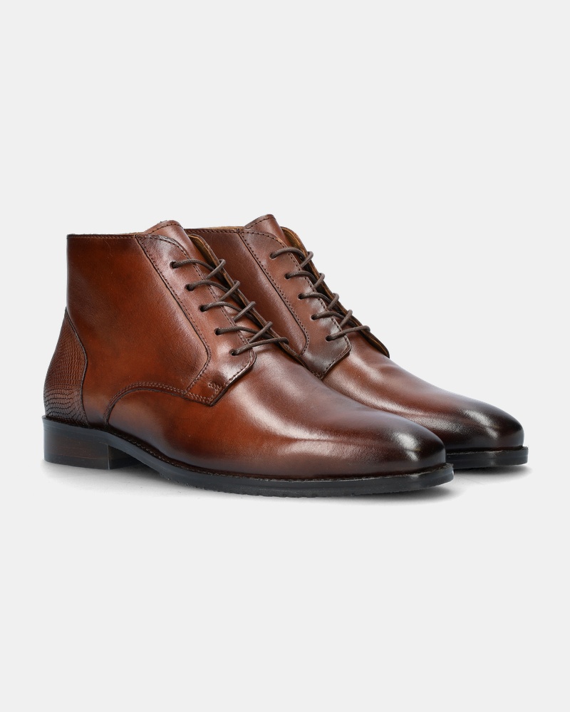 Nelson Hoge nette schoenen  - cognac