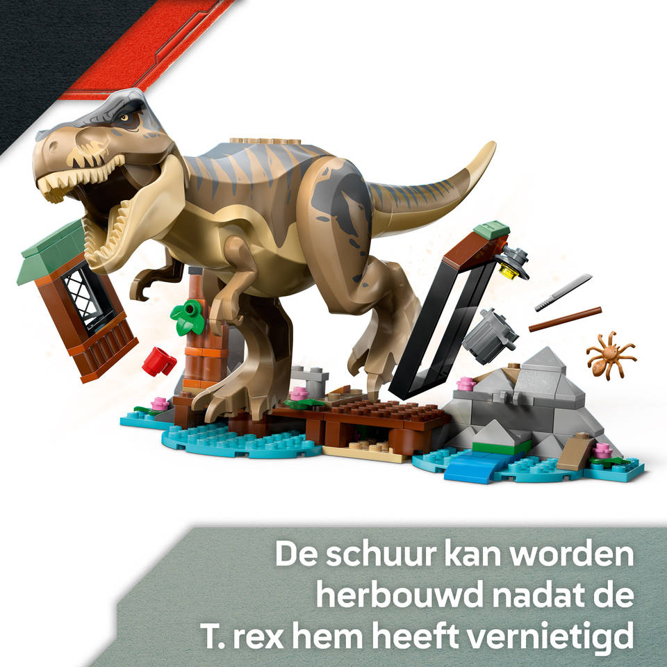 LEGO Jurassic World T.rex rivierontsnapping 76975