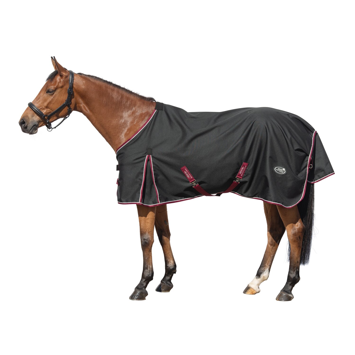 IRISh INNOVATION Outdoordecke Preston - schwarz/burgundy