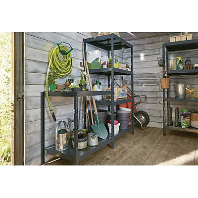 Tablette de rangement Axiome Form L. 60 cm x P. 30 cm noir