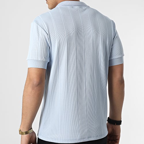 Polo Manches Courtes UY791 Bleu Clair