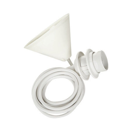 Hanglamp EOS XXL Ø110cm + koordset zwart Koordset wit