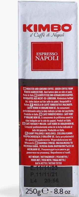 Kimbo - Espresso Napoli - Gemalen Koffie - 250g