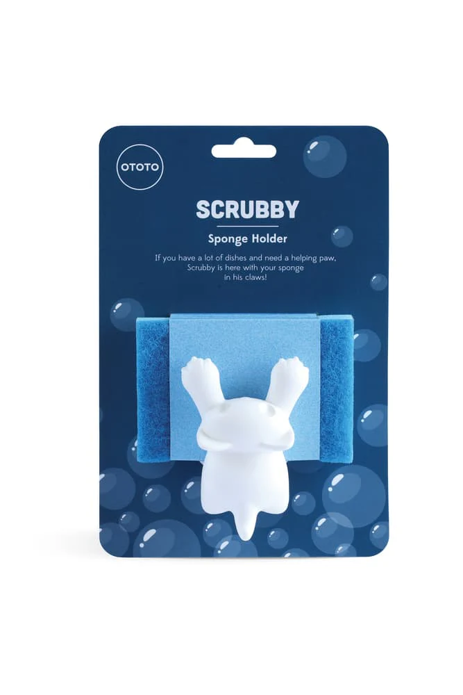 OTOTO  Scrubby holder til svamp - Hvid