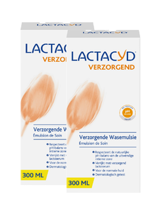 Lactacyd Wasemulsie Verzorgend Multiverpakking 2x300ML