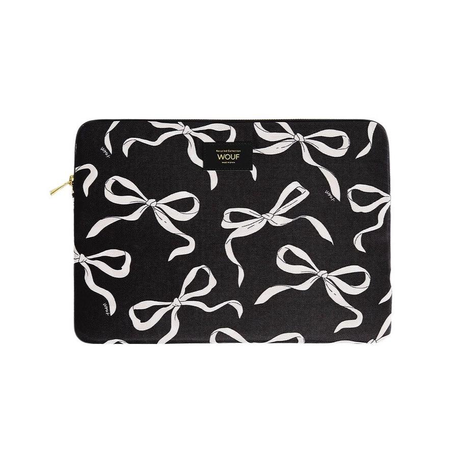 Wouf  Carlota computer Sleeve, 13/14 - Black/White