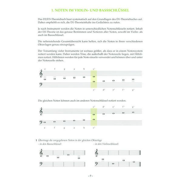 Musikverlag Heinlein Theorie D2/D3 CD Edition