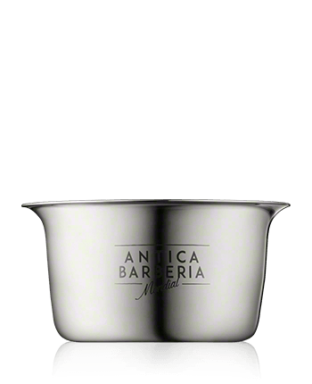 Mondial 1908 Antica Barberia Accessoires Shaving Bowl Stainless 1-Stück