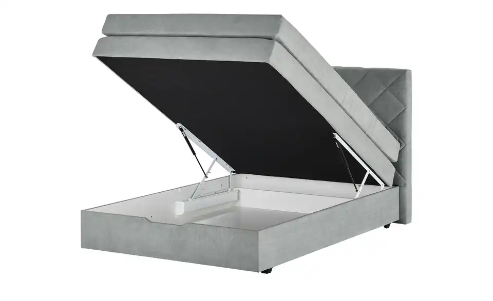 Boxspringbett Atika 140 cm Grau