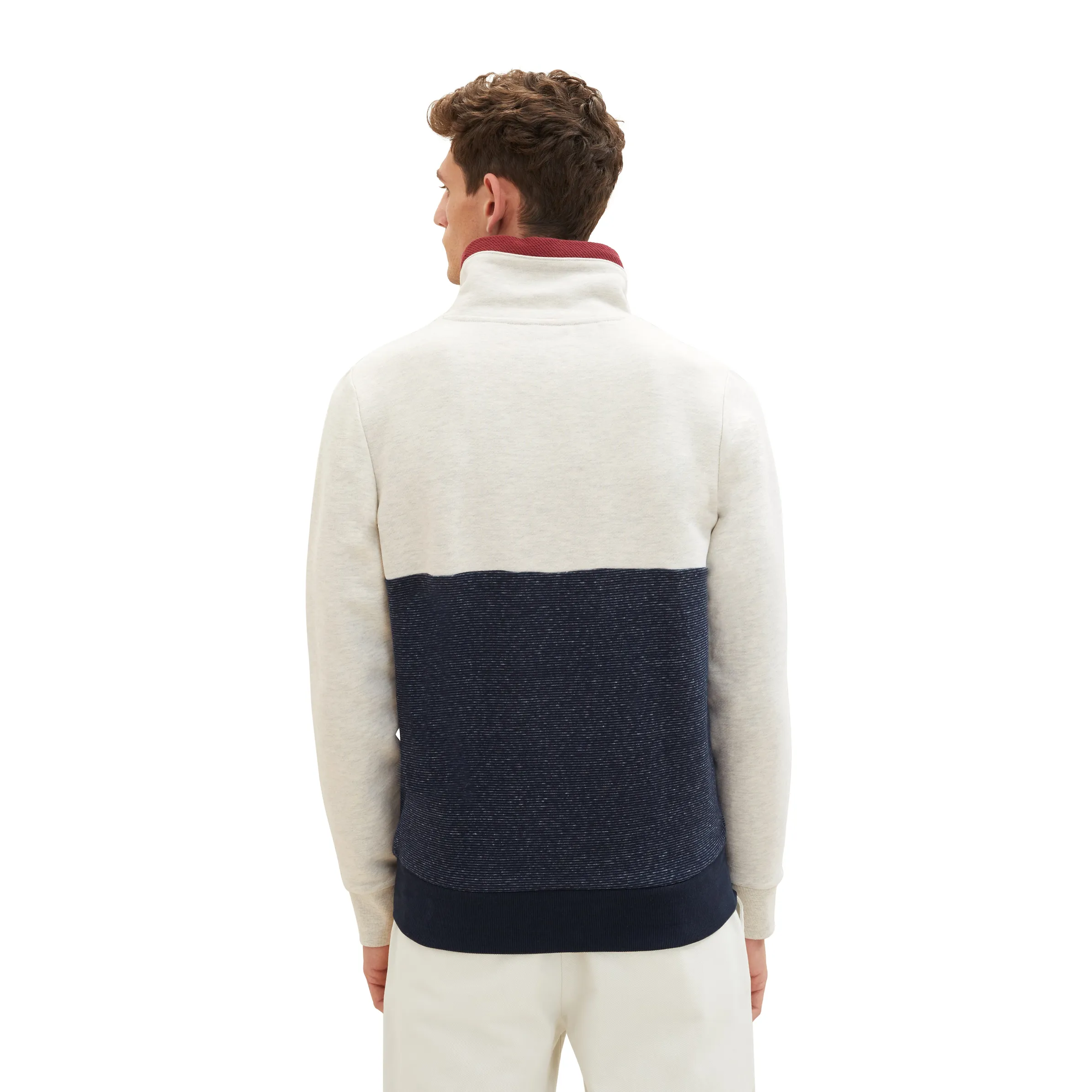 Herren Sweatshirt mit Turtleneck