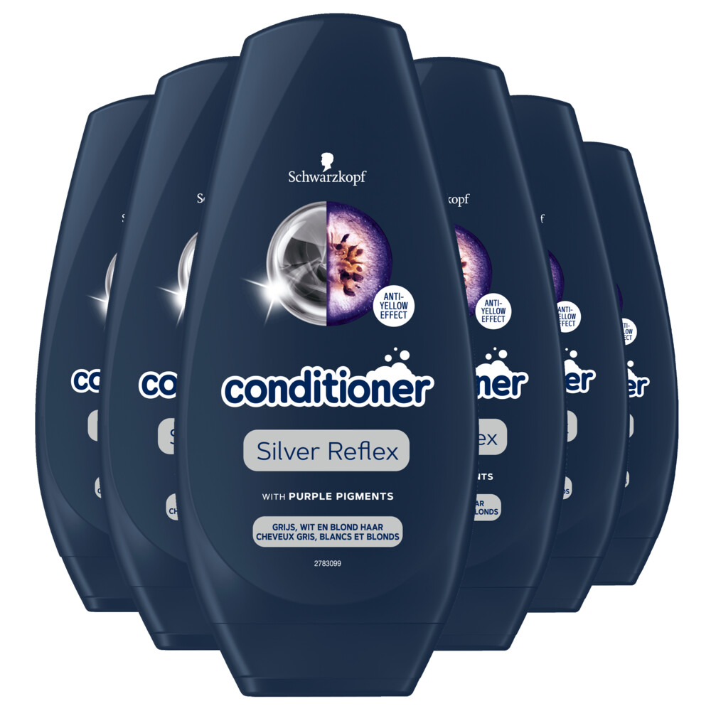 6x Schwarzkopf Silver Reflex Conditioner250 ml