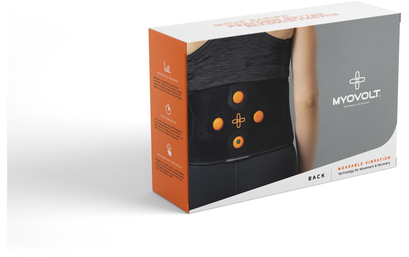 Fitness Massagegerät Rückenmassage<br>Vibrationstherapiegerät für den Rücken