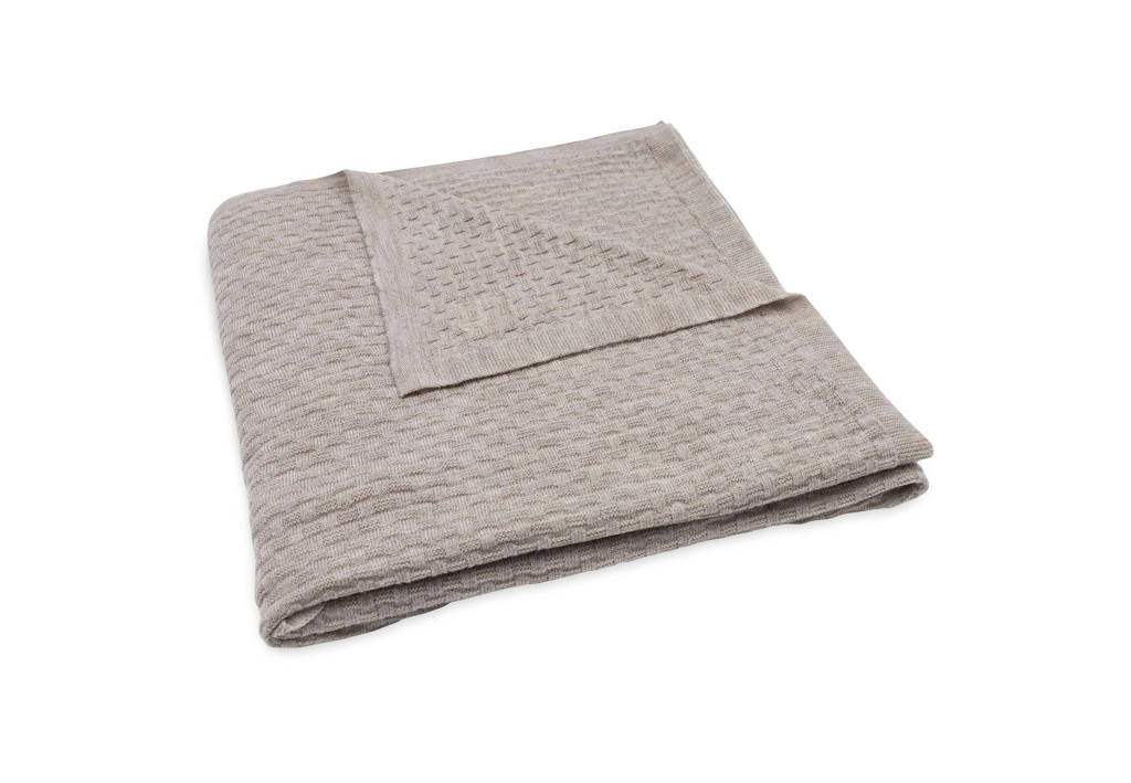 baby ledikantdeken 100x150cm Weave Knit Merino wool - Funghi