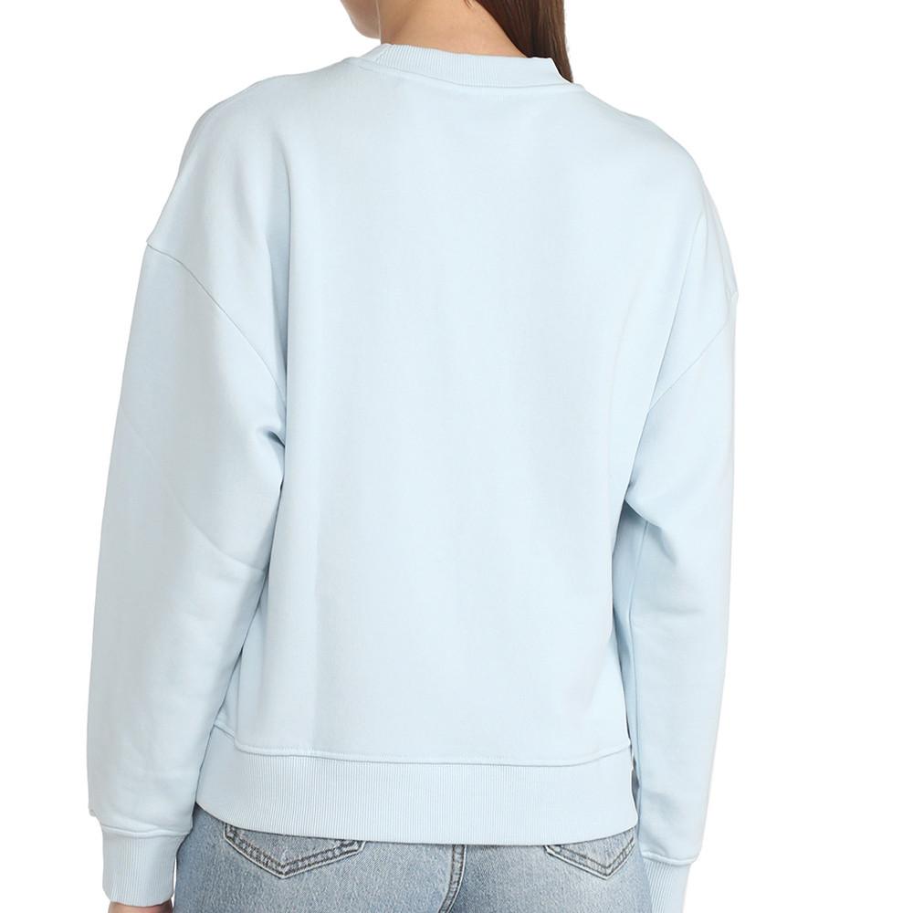 Guess Sweat Bleu Femme Guess Deviner