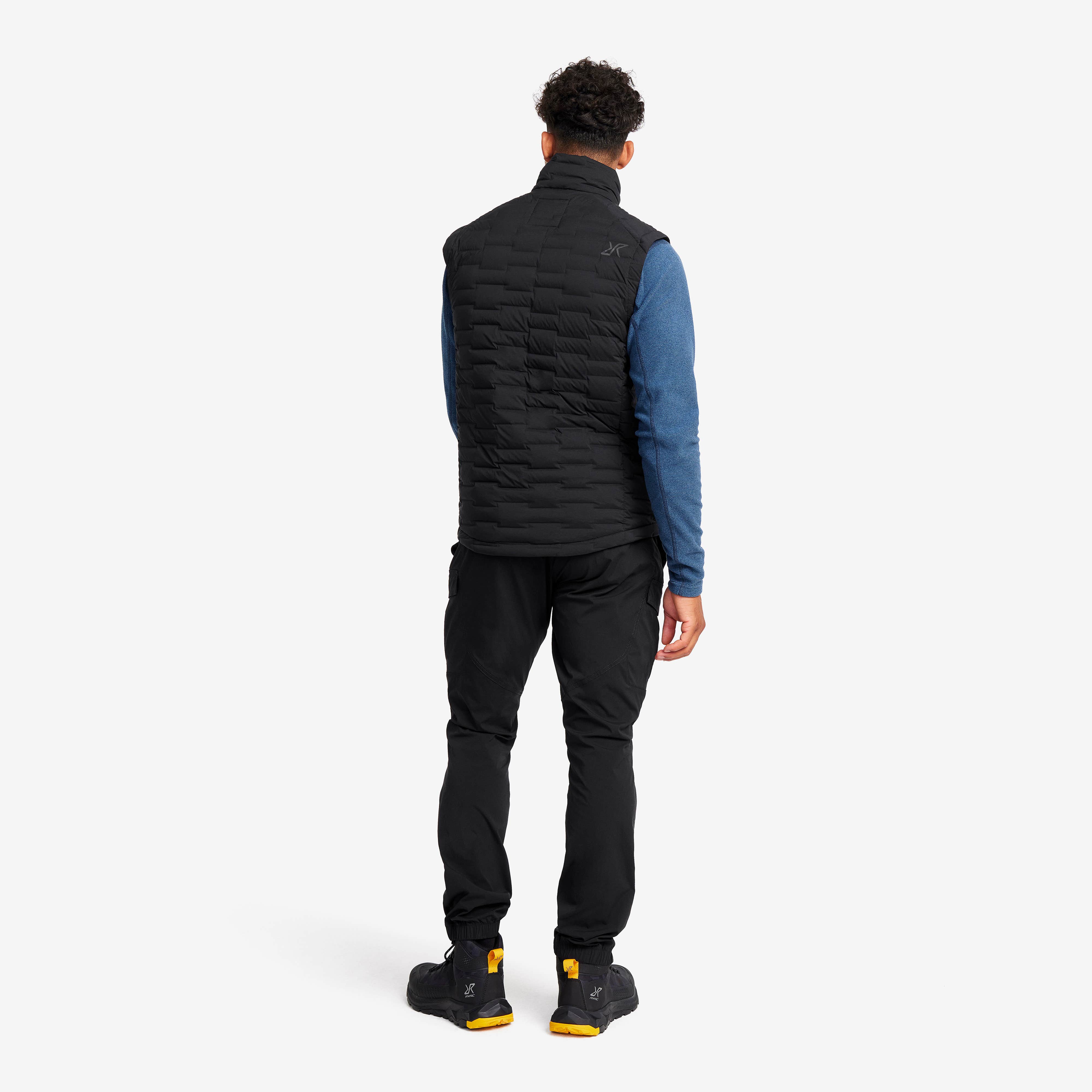 Flex Stretch Down Vest Herre Black