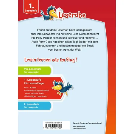 Ravensburger Rabenstarke Ponygeschichten für Erstleser