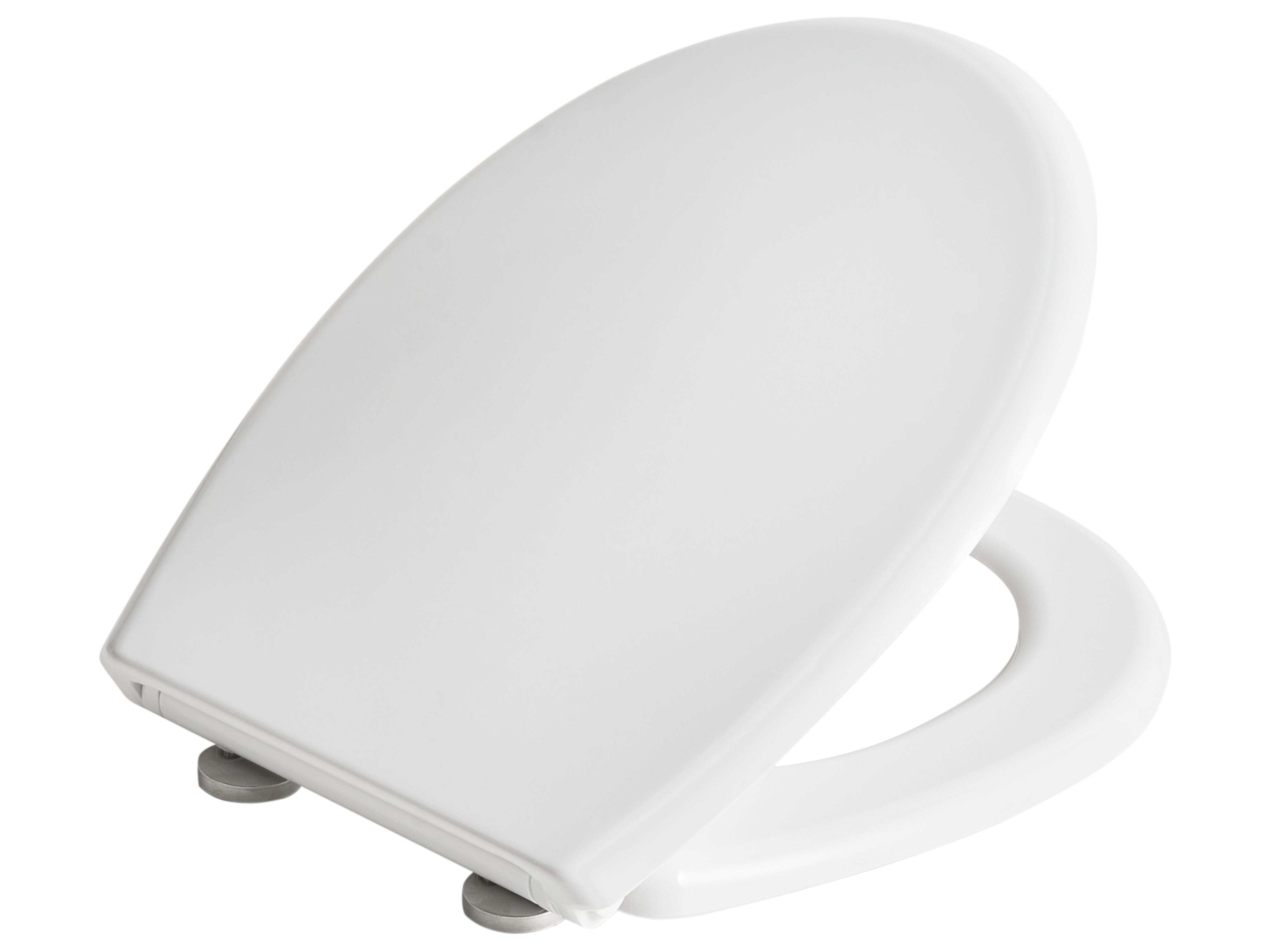 Toiletbril FAGNANO soft-close 2 in 1 Duroplast Wit