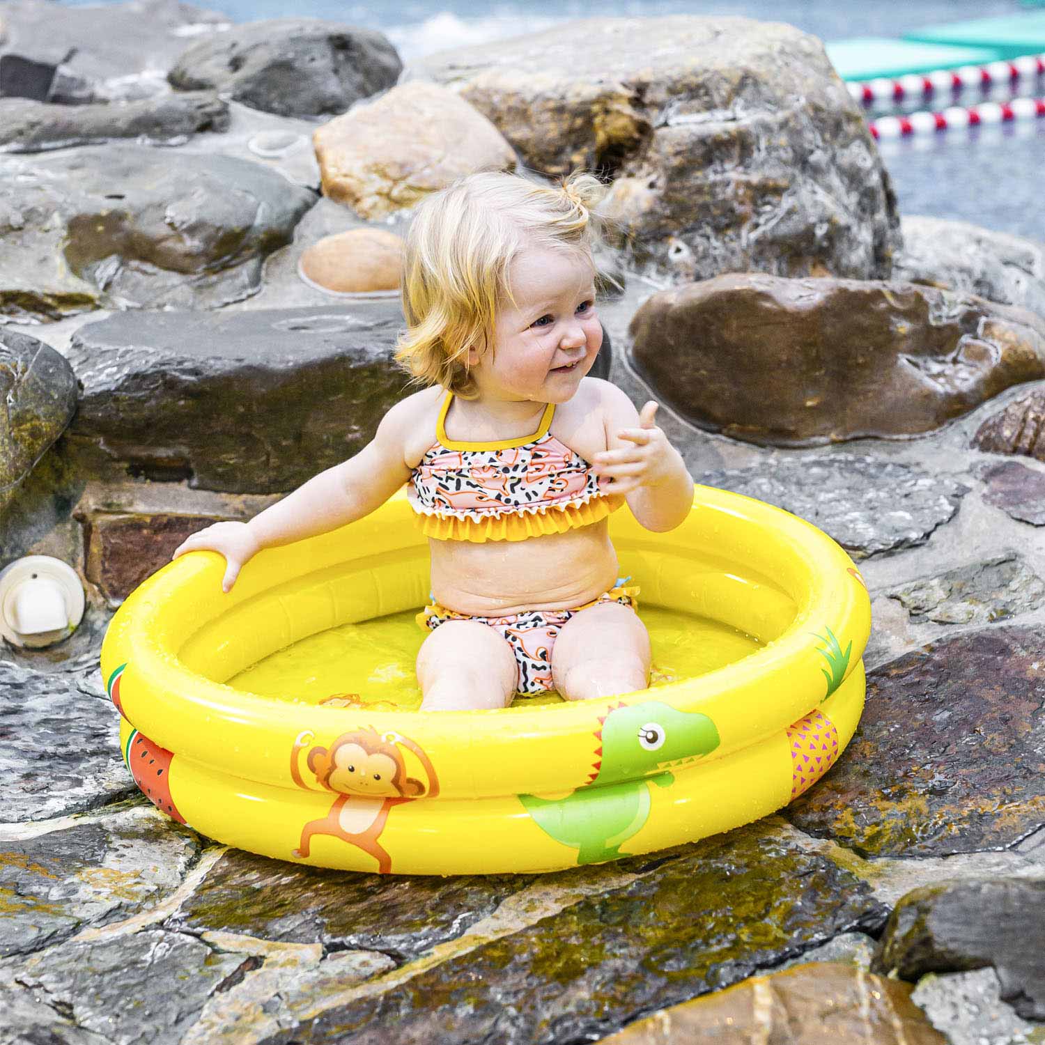 Swim Essentials Baby Zwembad Geel, 60cm