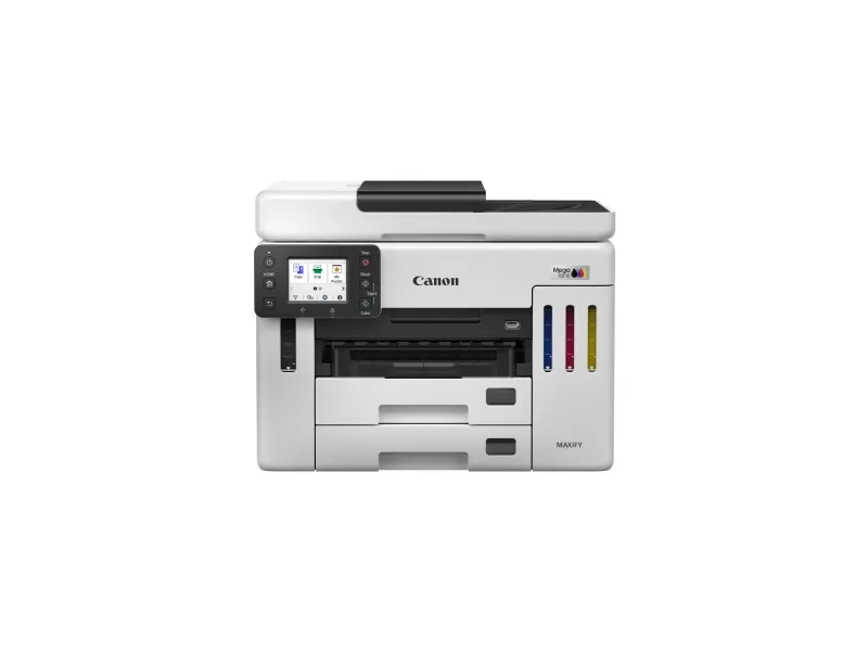 Canon MAXIFY GX7150 MegaTank - Multifunktionsprinter - farve - blækprinter - CISS - Legal (216 x 356 mm), A4 (210 x 297 mm) (original) - A4/Legal (medie) - op til 24 ipm (udskriver) - 600 ark - 33.6 Kbps - USB 2.0, Wi-Fi(n), LAN