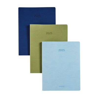 Agenda Colora Timing - 1 semaine sur 2 pages - 17 x 22 cm - disponible dans différentes couleurs - Brepols