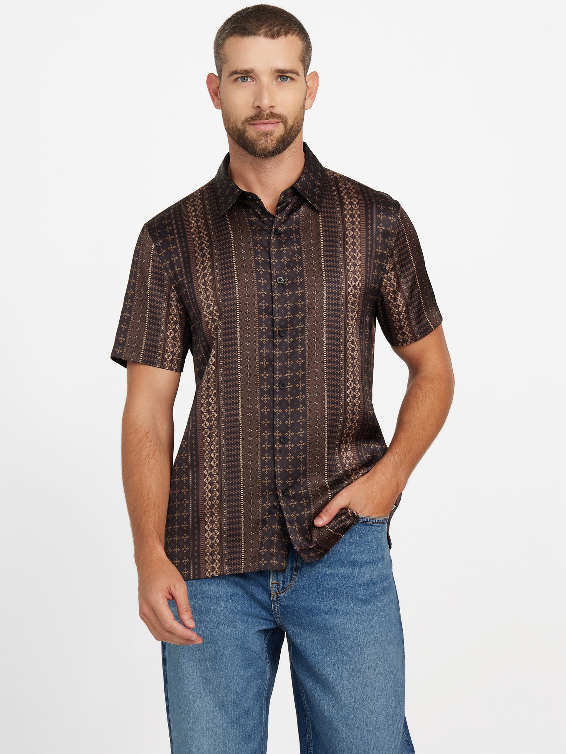 Camisa Eco Charm Rio Medallion