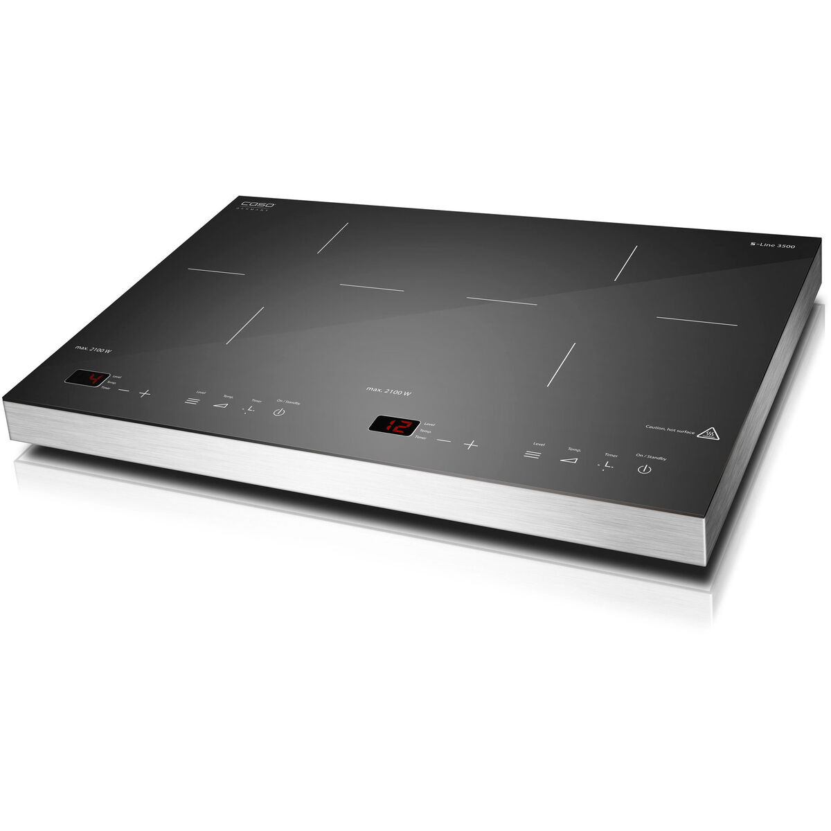 Dobbelt Induktionsplate S-Line 3500