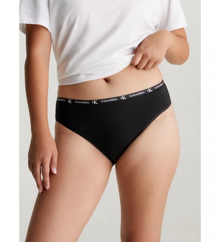 Conjunto de 7 calcinhas clássicas multicoloridas da Calvin Klein