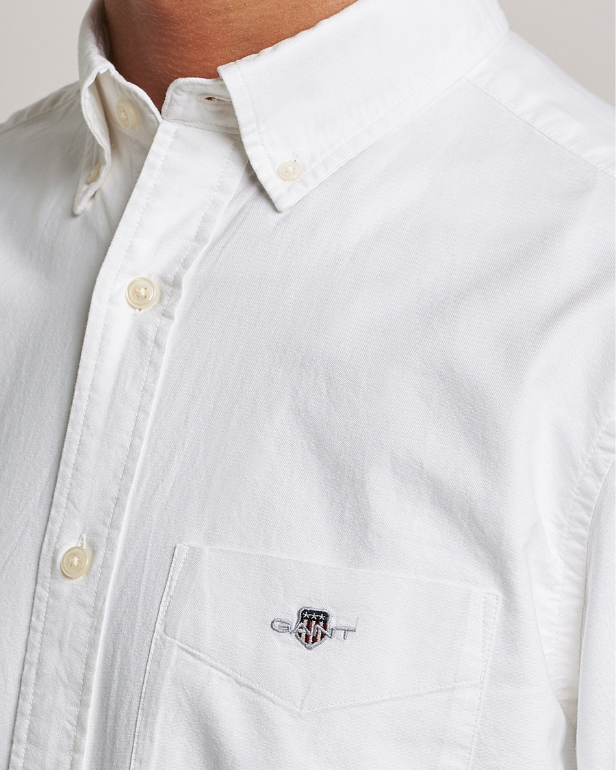 GANT Regular Fit Oxford Shirt White