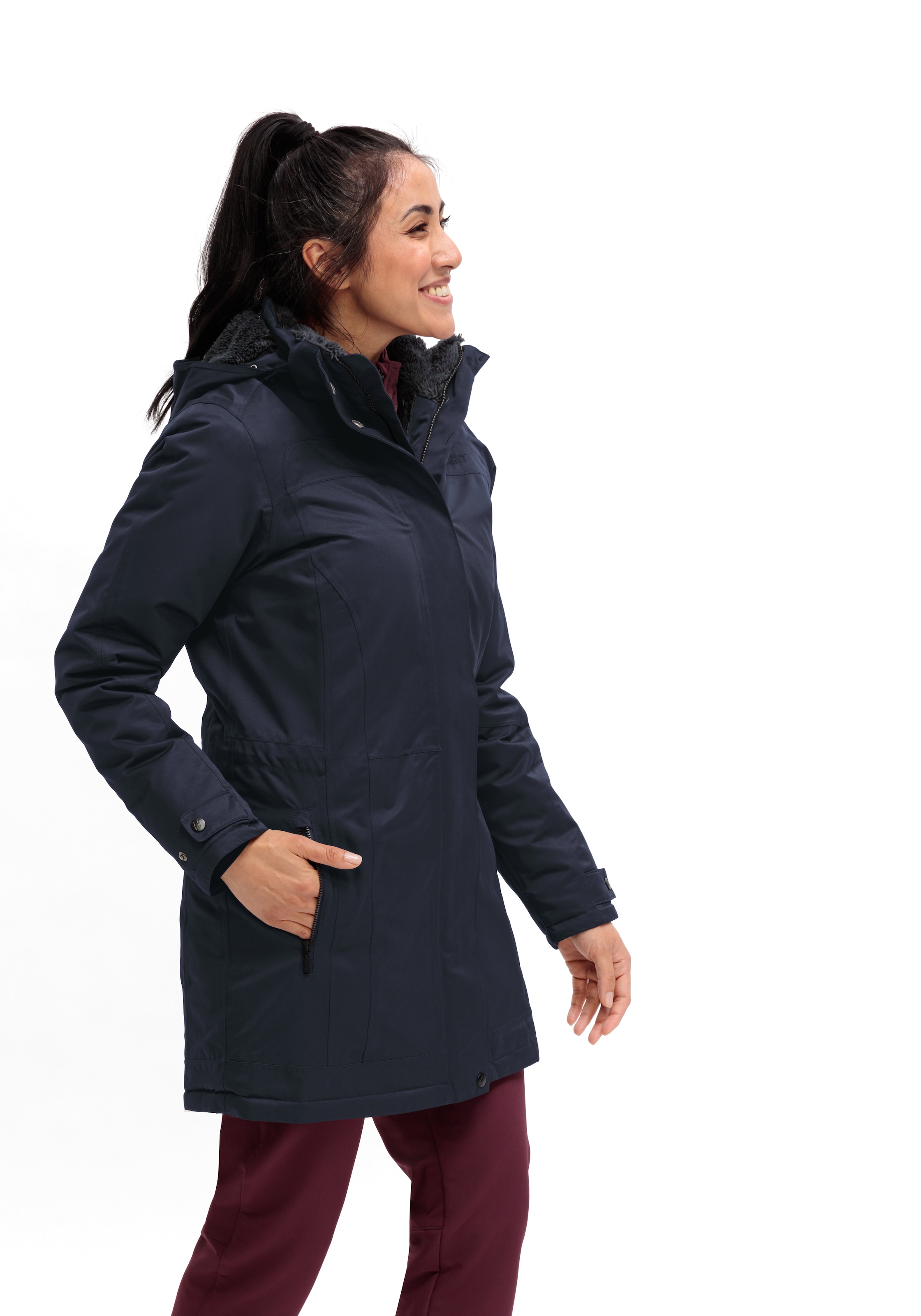 Maier Sports Winterjacke »Lisa 2.1« Damen Mantel, atmungsaktiver Wintermantel, wasserdicht, Regular Fit