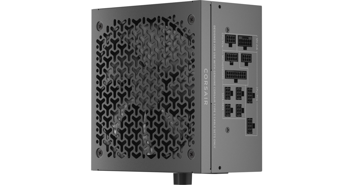 CorsairRM850x SHIFT modulaire 850 watt voeding   (Zwart, 1x 12V-2x6, 3x PCIe)