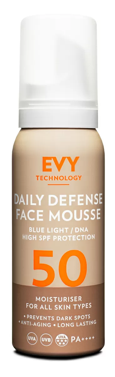 EVY Daily Defense UV Face Mousse SPF50 - 75 ml.