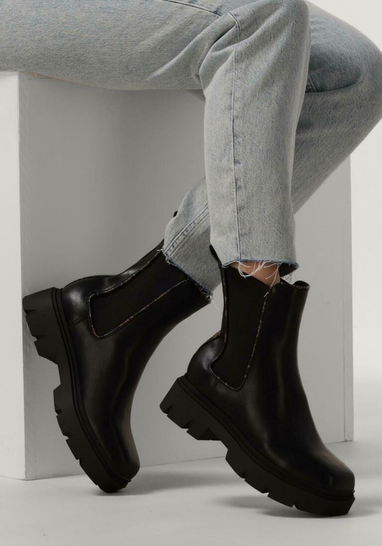 GUESS zwarte guess chelsea boots reyon