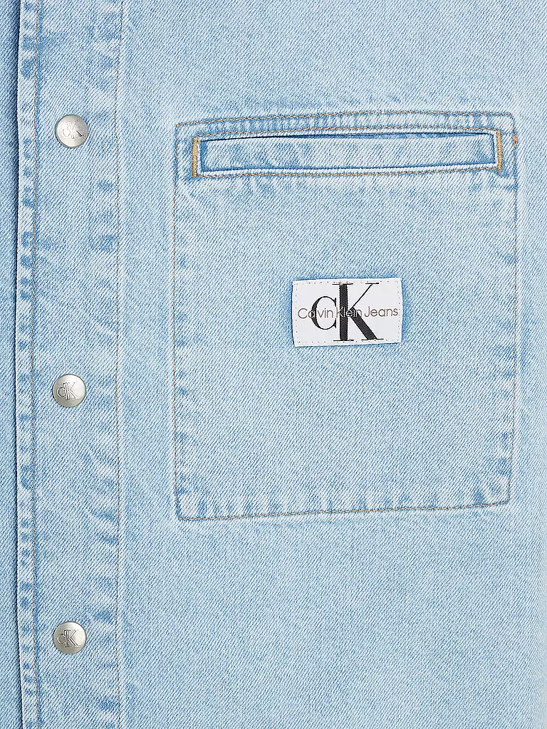 CALVIN KLEIN JEANS Jeanshemd hellblau