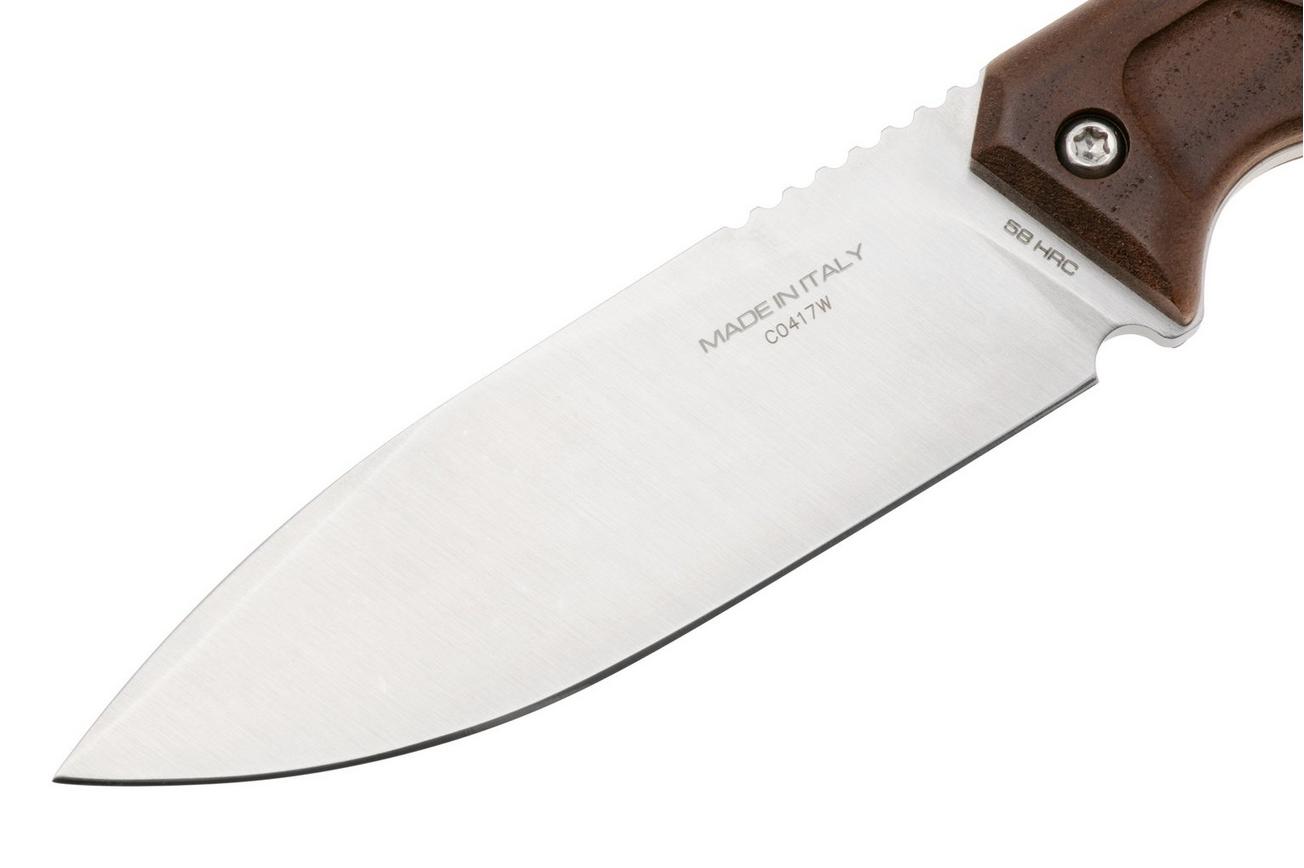 Extrema Ratio Venatus 04.1000.0089/NIT/SAT-WD, Satin Nitrogen, Walnut Wood jachtmes