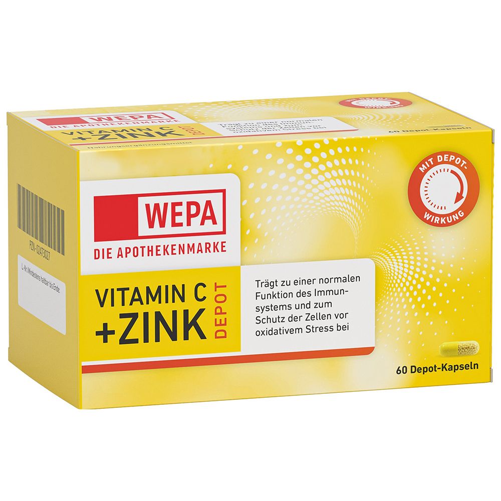 WEPA Vitamin C+Zink Kapseln