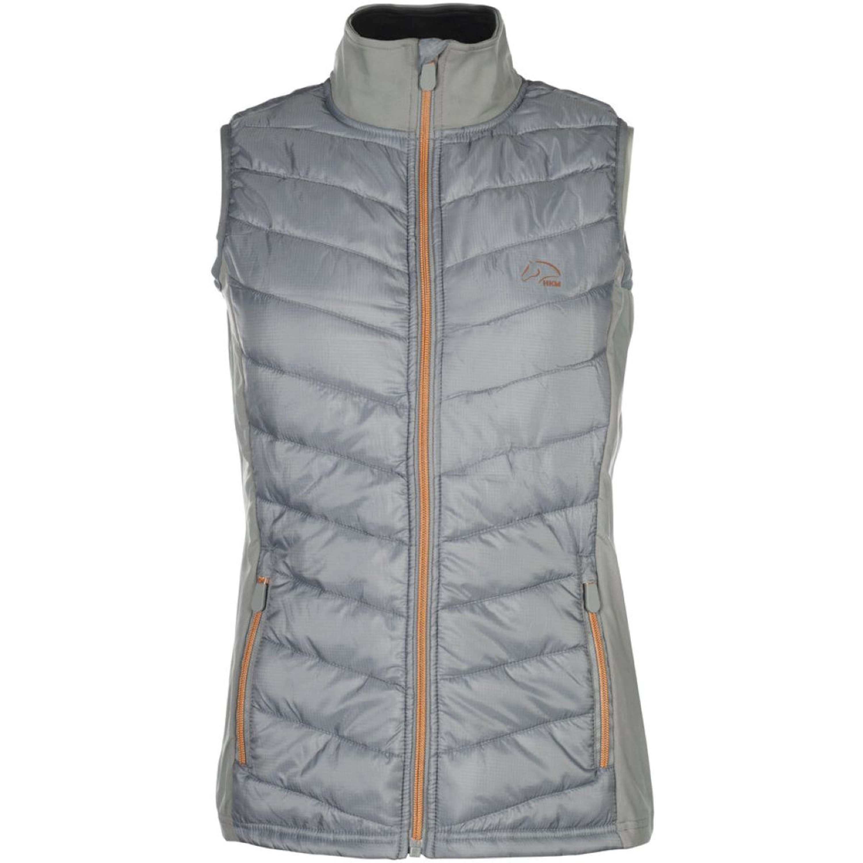 HKM Bodywarmer Basel Grijs/Rosegoud