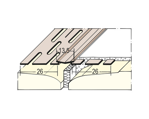 PROTEKTOR dilatatievoegprofiel MAGIC CORNER zacht PVC voor gipsplaatconstructie voor pleisterdikte 1 mm 25 m x 26 x 26 mm